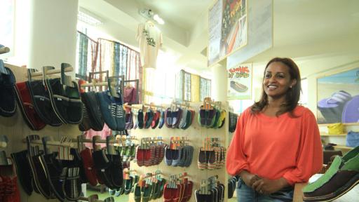 soleRebels founder Bethlehem Alemu. Image: Antonio Fiorento