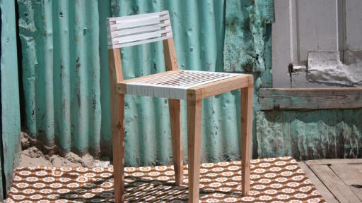 Bonga Jwambi back rest chair.