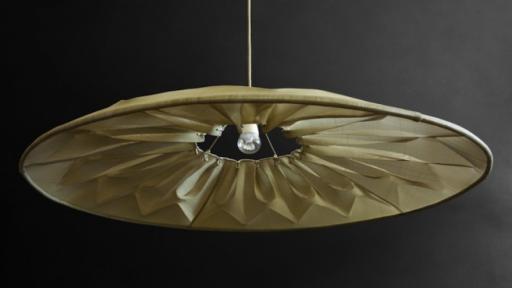 Ukhamba collection: Fan Lamp by Mema Designs. 