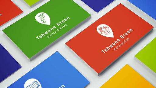 Tshwane Green Project logo and identity system designed by K&i Design Studio. 