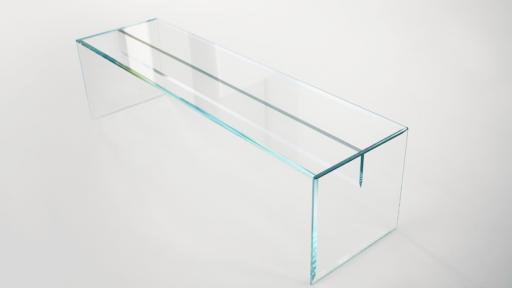 PRISM Bench by Tokojin Yoshioka for Glas Italia. 