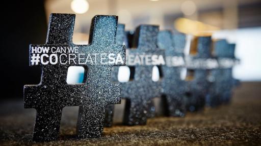 Each winner received R100,000 in the #cocreateSA Fund awards. Photo: Julia Janse van Vuuren