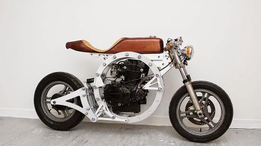 Tinker by Jack Lennie is an open-source, fully downloadable motorcycle. 