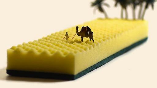 Tatsuya Tanaka creates pocket-sized scenes of everyday life, on a daily basis for “Miniature Calendar”, his pet-project 