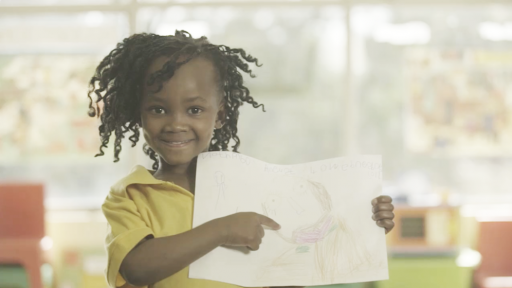 KFC Add Hope used drawings from 250 impoverished children. 