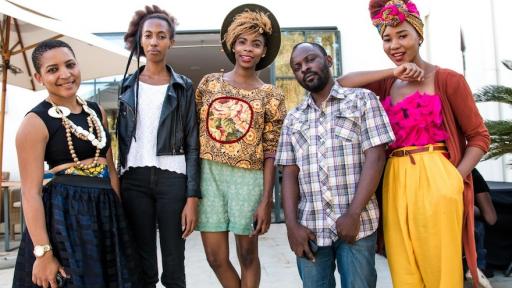 Some of the vibrant young participants that attended the two-day Fashion Master Class in Lusaka. Image: Vince Banda, R & G