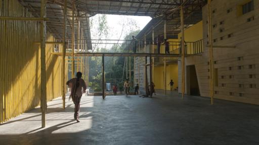 The Pani Community Centre in Rajarhat, Bangladesh acts as a technical school and community centre for children of the so-called “landless people”.  Image: SchilderScholte