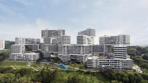 The Interlace, an expansive interlocking network of living and communal spaces, takes the top prize at the World Architecture Festival. 