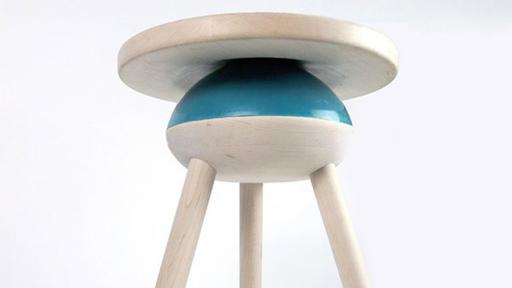 Megan Czaja Oblio stool 