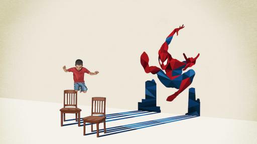 Jason Ratliff's illustrations show the superhero hidden in every child. 