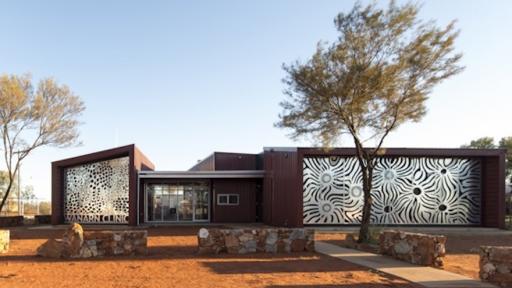 This community clinic in the Australian outback, designed by Kaunitz Yeung Architecture, won Best Sustainable Development of the Year at the LEAF Awards. 