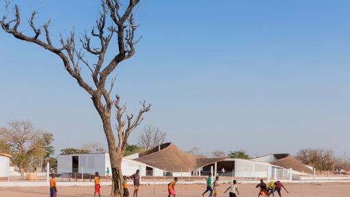 The Sinthian Cultural Centre, built in the remote Senegalese village of Sinthian, is intended to be a centre where gatherings and cultural exchanges take place.