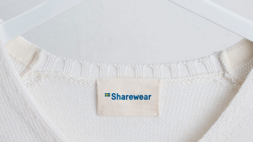 The ShareWear brand encourages borrowing rather than buying. 
