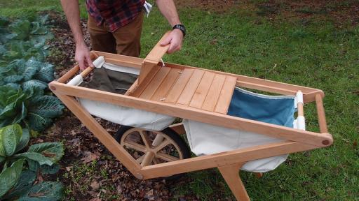 Harvest Cart in use