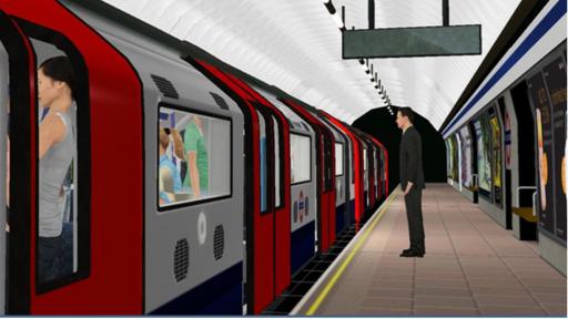 A virtual train station helps sufferers of paranoia face their fears