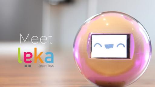 The Leka robot facilitates interaction.