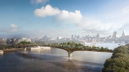 Thomas Heatherwick's Garden Bridge in London