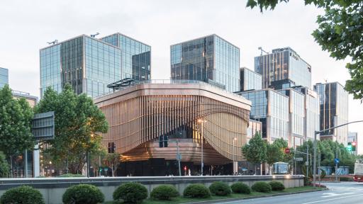 The Bund Financial Centre in Shanghai