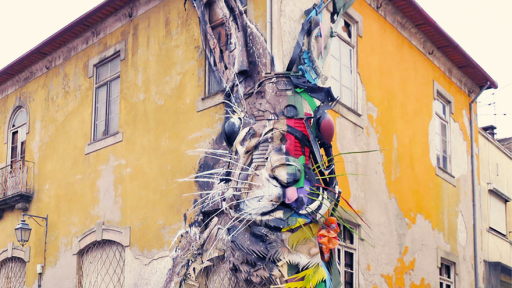 Bordalo II sculpture