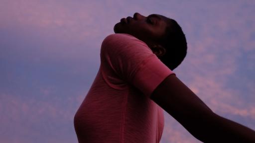 Image by Senay Berhe called Mariam on rooftop