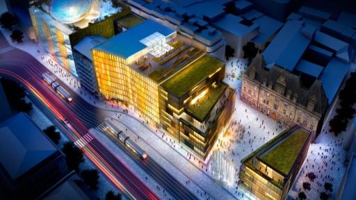 Luxembourg Royal Hamilius by Foster + Partners. 
