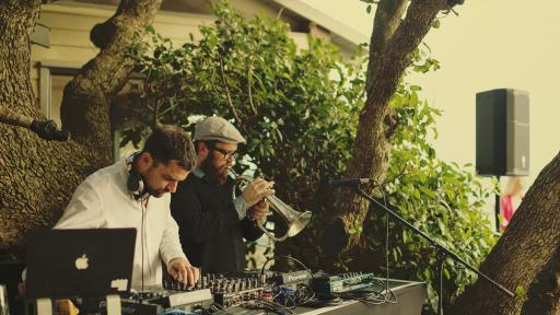 Valve State is the electronic live jazz combination duo made up by Richard Marshall and Lee Thompson.