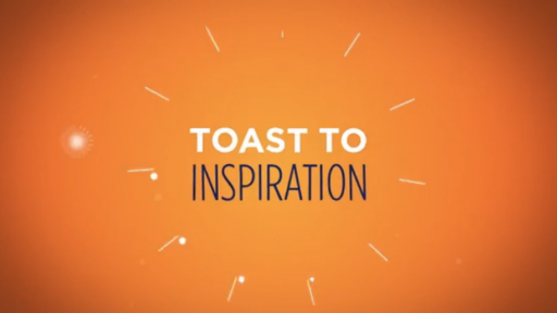 Toast to Inspiration by Lydia Baillergeau
