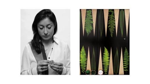 Backgammon Designer Alexandra Llewellyn