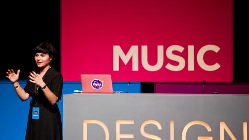 Nelly Ben Hayoun at Design Indaba Conference 2013. 