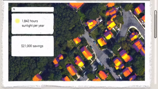 Google's Project Sunroof makes installing solar panels easier. 