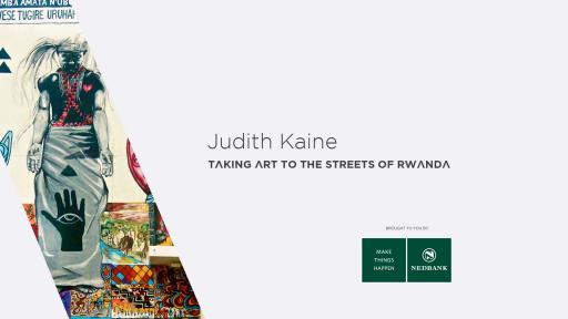 Judith Kaine: Taking art to the streets of Rwanda