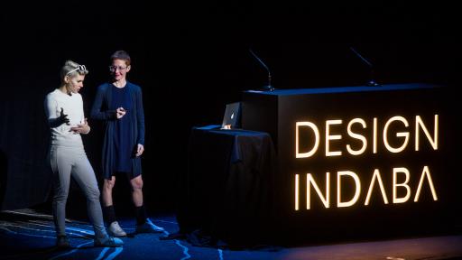 Giorgia Lupi, Kaki King at the Design Indaba Conference 2017