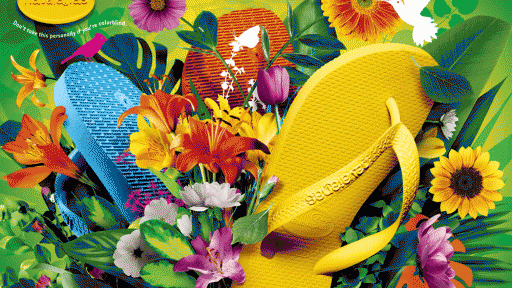 Havaianas ad by Marcello Serpa. 