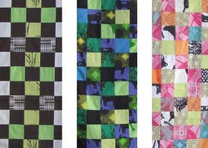 Patchwork wall hanging