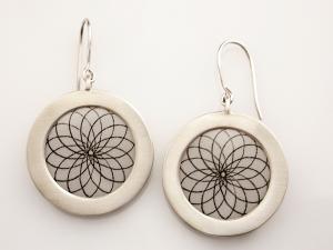 Spirograph Earrings