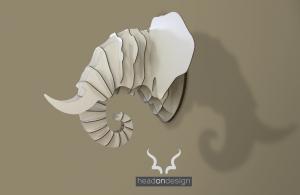 Elephant sculpture