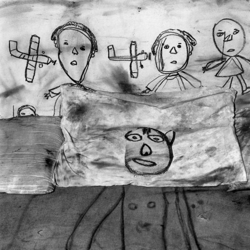 Collision, 2005. Courtesy of Roger Ballen.