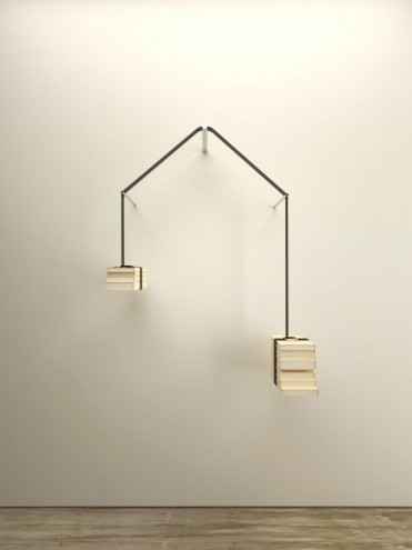 Read-Unread bookshelf by Niko Economidis. 