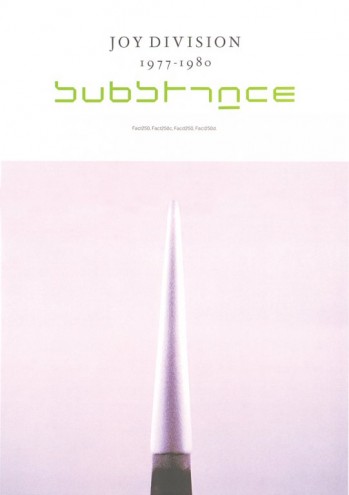 Joy Division – Substance (1988). Promo poster by Factory Records. Art Direction Peter Saville, Photography Trevor Key, Typography Brett Wickens.