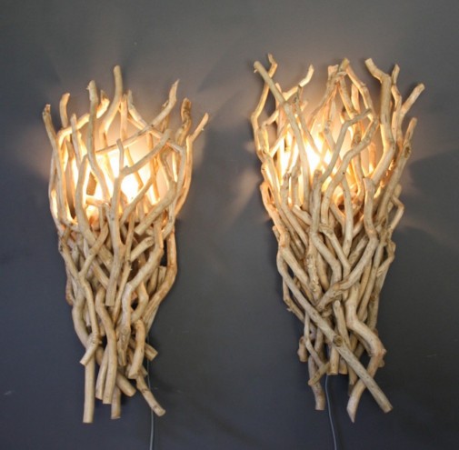 High Thorn driftwood light.