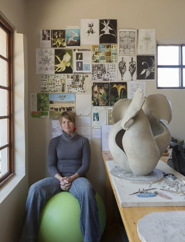 Ceramicist Astrid Dahl. Photo: Jac de Villiers. Stylist: Liane Visser.