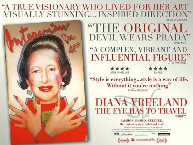 Diana Vreeland: The Eye Has to Travel.
