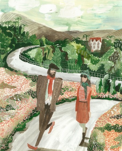 Leaving Secret Garden by Kirsten Sims. 