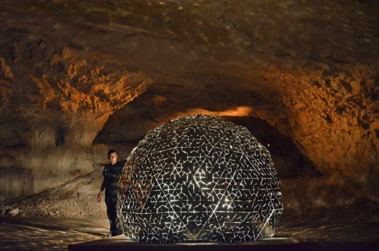 Lotus Dome by Daan Roosegaarde. 