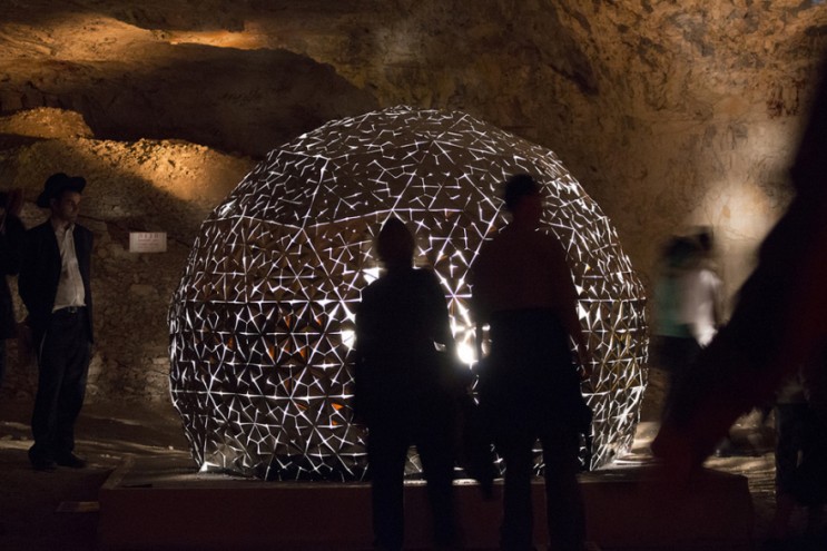 Lotus Dome by Daan Roosegaarde. 