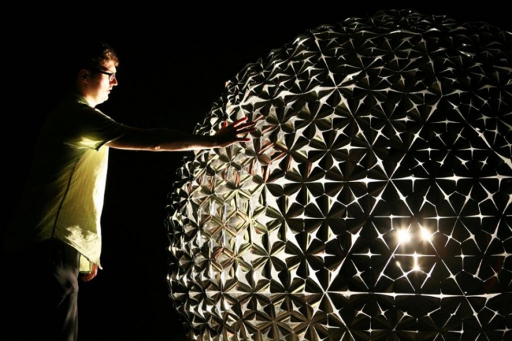 Lotus Dome by Daan Roosegaarde. 