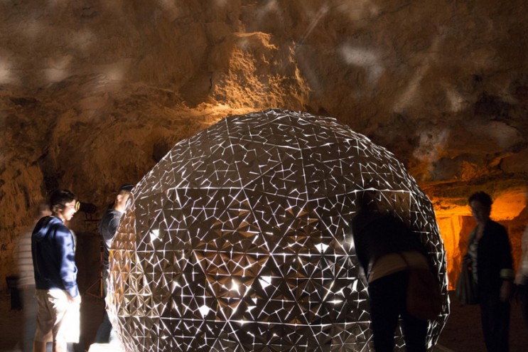 Lotus Dome by Daan Roosegaarde. 