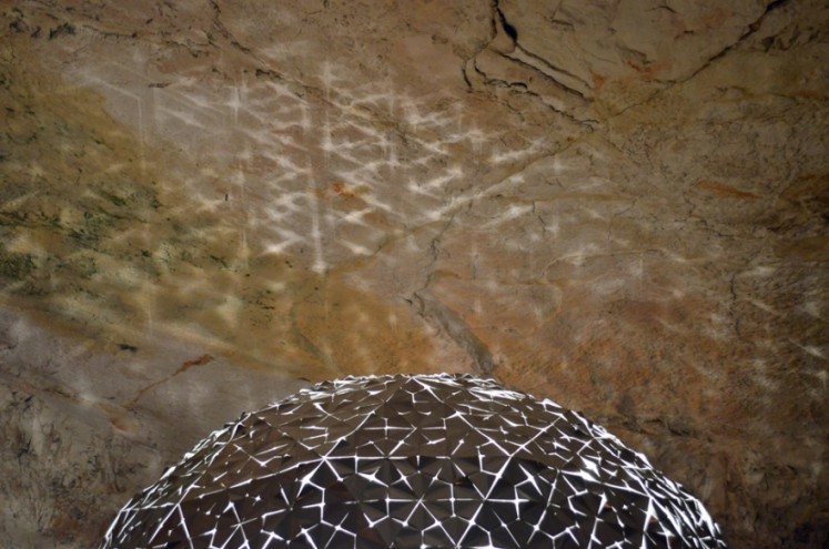 Lotus Dome by Daan Roosegaarde. 