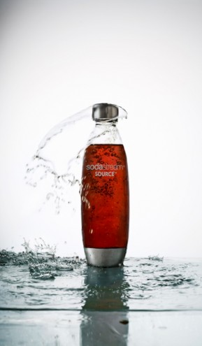 SodaStream Source bottle by Yves Béhar.