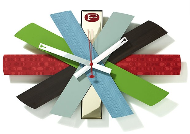 Formica anniversary clock by Michael Bierut & Daniel Weil. 